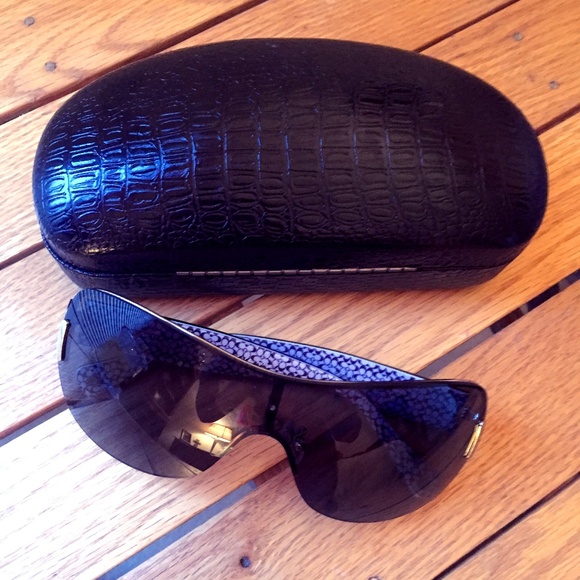 Coach Sunglasses Black Lens - Picture 1 of 1